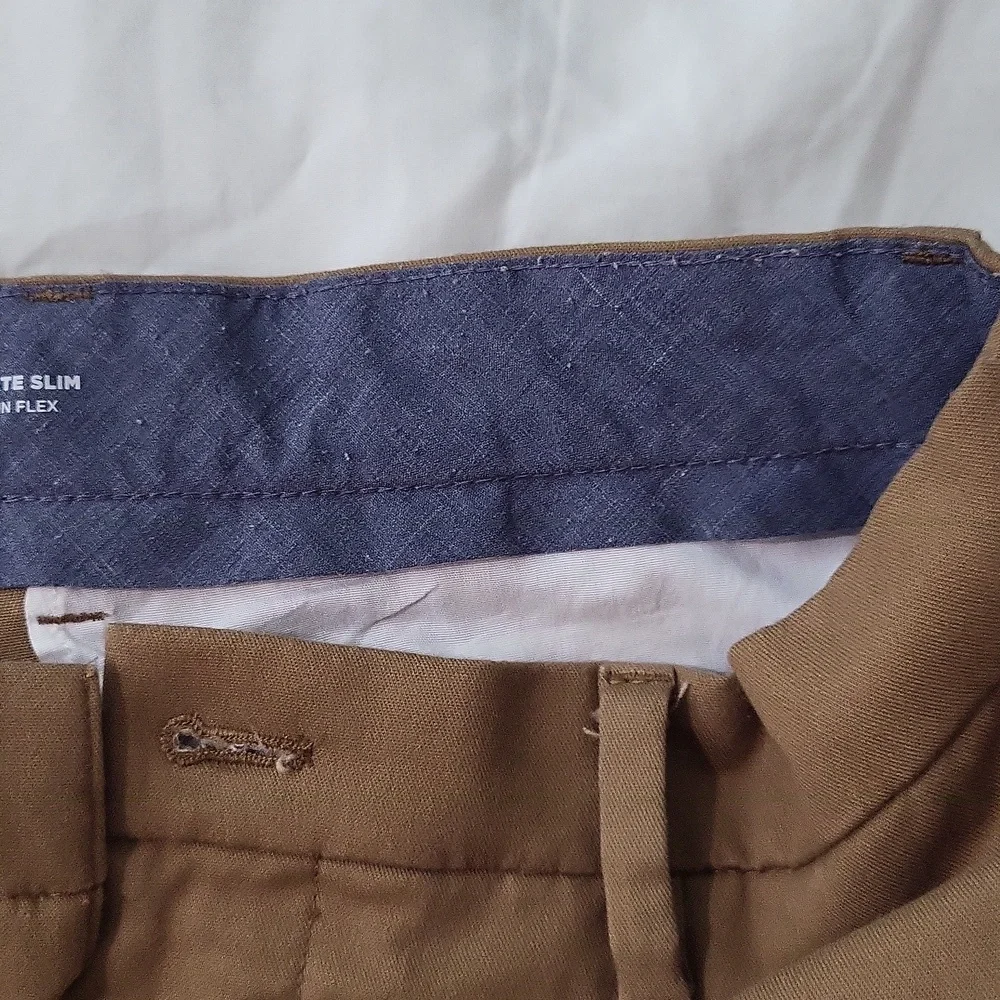 Tan Slim Pant 33x30 - Picture 4 of 6